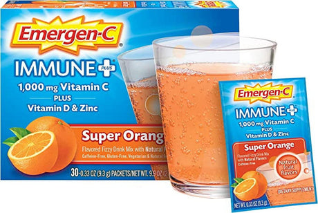 Emergen-C Immune plus Super Orange -- 30 Packets