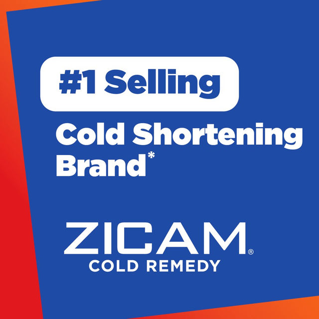 Zicam Cold Remedy Zinc Medicated Fruit Drops, Assorted, Homeopathic Cold Shortening Medicine, 25 Ct