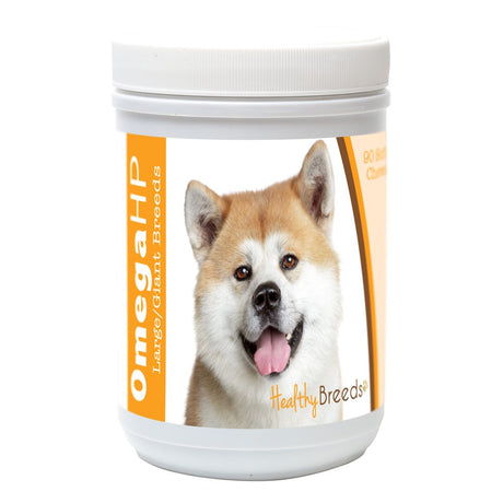 Healthy Breeds Akita Omega HP Fatty Acid Skin and Coat Support Soft Chews