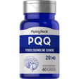 PQQ 20Mg | Pyrroloquinoline Quinone Supplement | 60 Quick Capsules | Non-Gmo, Gluten Free | by Piping Rock