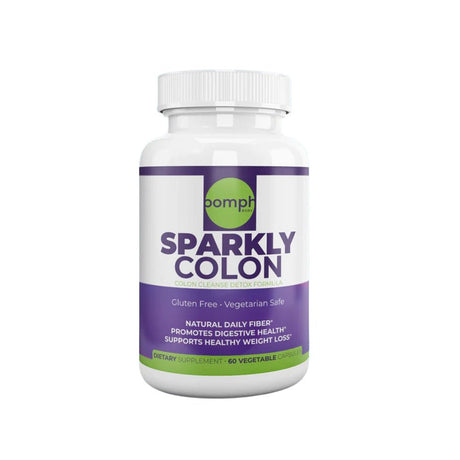 Oomph Body Sparkly Colon Cleanse Detox Formula - 60 Capsules