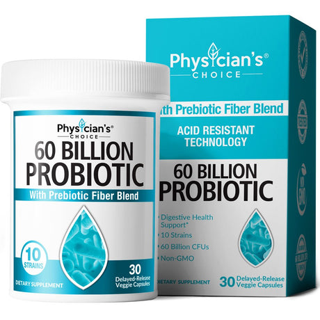 Physician'S Choice Probiotics 60 Billion CFU Capsules, 30 Count (Pack of 2)