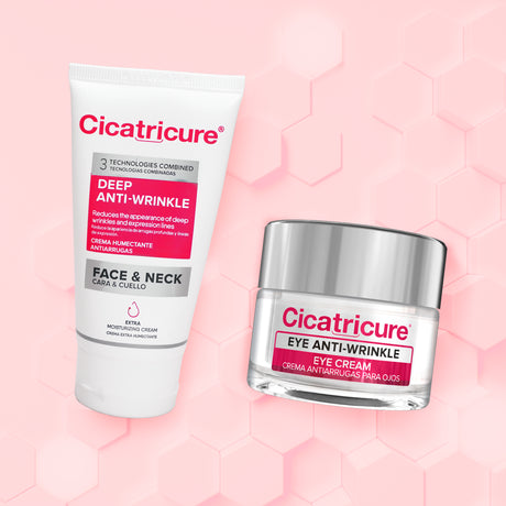 Cicatricure Complete Rejuvenating Skin Care System Gift Set with (1) Eye Anti-Wrinkle Cream & (1) Deep Anti-Wrinkle Moisturizing Cream, Value Pack of 2