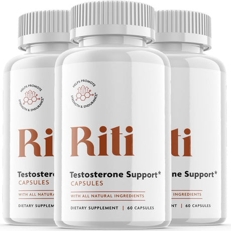 (3 Pack) Riti - Dietary Supplement - 180 Capsules