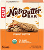 CLIF Nut Butter Bar - Peanut Butter - Filled Energy Bars - Non-Gmo - USDA Organic - Plant-Based - Low Glycemic - 1.76 Oz. (5 Pack)