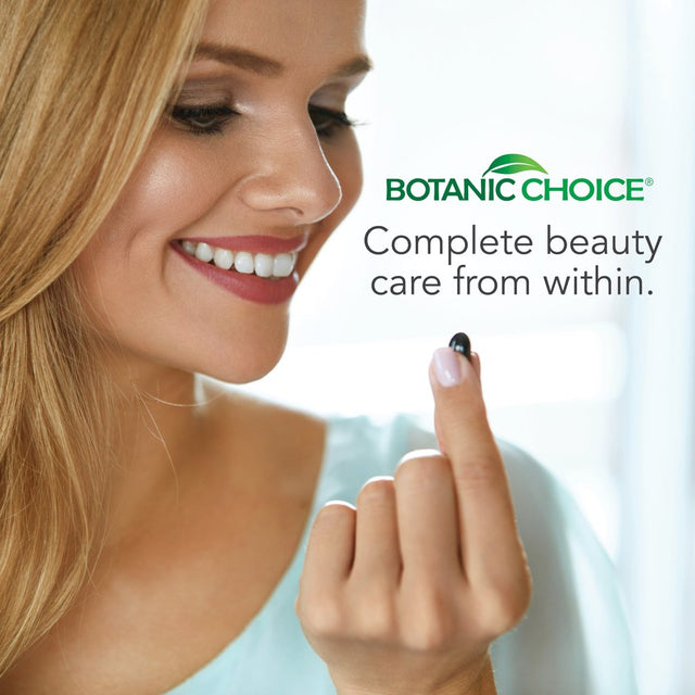 Botanic Choice Hair, Skin & Nails Formula Beauty Dietary Supplement, 60 Capsules