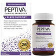 Peptiva Probiotics + Sleep Support, 26 Billion Cfus, Multi-Strain Probiotics, 21 Count