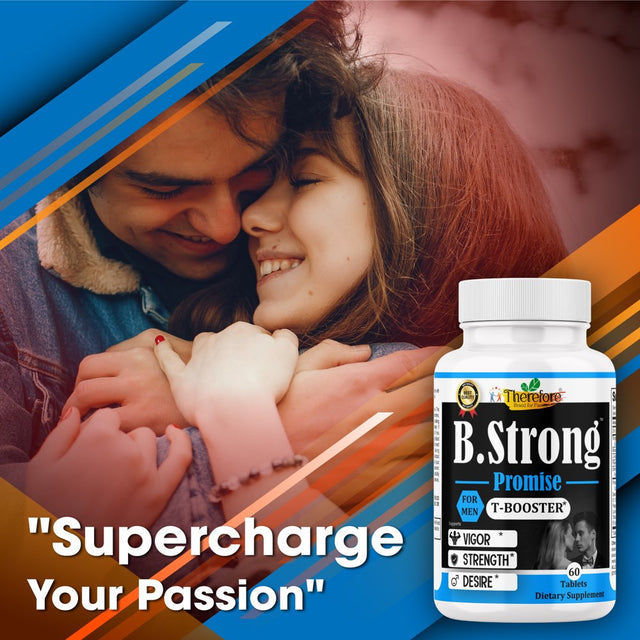 Male Testosterone Supplement All Natural Revitalize Strength - Improve Energy Level - Optimize Vitality- 60 Tablets