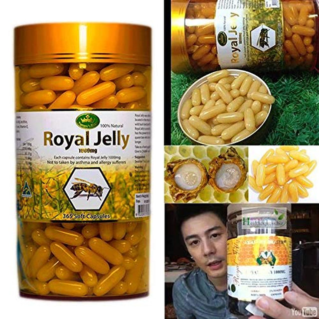 Nature’S King Royal Jelly 1000 Mg. 365 Tablets