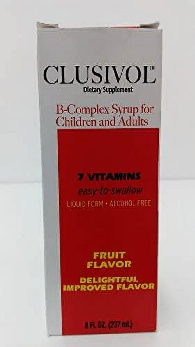 Clusivol B-Complex Dietary Supplement 8 Oz