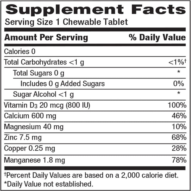 Caltrate Chewables 600 plus D3 plus Minerals Calcium Vitamin D Supplement, Cherry, Orange and Fruit Punch - 90 Count