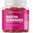 Havasu Biotin Gummies | 5000Mcg Biotin Gummies for Women | Hair, Skin & Nails Supplement, 90Ct