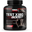 Force Factor Test X180 Boost, Testosterone Booster for Men, Testosteron Pills - 120 Tablets