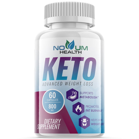 (1 Pack) Novum Health Keto Pills - Supplement for Weight Loss - Appetite Control & Suppressants - 60 Capsules