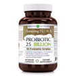 Amazing Flora Probiotic 25 Billion with 10 Best Probiotics Strains Including Acidophilus, Plantarum, Rhamnosus Etc * Supports Digestive & Immune Health * 60 Veggie Capsules