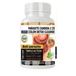 Parasite Cleanse DETOX Liver Colon Yeast Killer Pills All Natural Detox Candida 100 Capsules