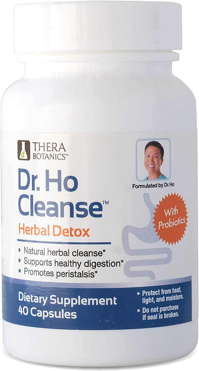 Dr Ho'S Herbal Detox with Probiotics | Reduce Toxins and Impurities | Helps Cleanse Your Colon, Kidney, Bladder & Urinary Tract | Safe and Natural Supplements for Men and Women