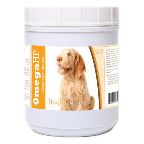 Healthy Breeds Spinoni Italiani Omega HP Fatty Acid Skin and Coat Support Soft Chews