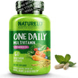 NATURELO One Daily Multivitamin for Women 50+ (Iron Free) - Menopause Support for Women over 50 - Whole Food Supplement - Non-Gmo - No Soy - 60 Capsules