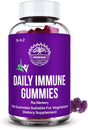 Nature'S Pure Immunne Support Elderberry Gummies, Immunity Booster, Body Defense, Herbal Supplements with Vitamin A, C, D, E and Zinc, Gluten Free, GMO Free, Vegetarian