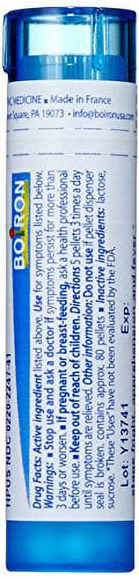 Boiron Gelsemium Sempervirens 30C (Pack of 5), Homeopathic Medicine for Stage Fright, Apprehension and Fever