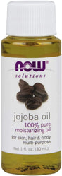 100% Pure Moisturizing Jojoba Oil Pure 1 Floz by NOW Foods Pack of 3