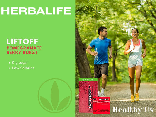 Herbalife Nutrition LIFTOFF Energy Tablets - Pomegranate-Berry - Naturally Flavored Dietary Supplements - Energy Booster, Clears Minds. 60 Tablets