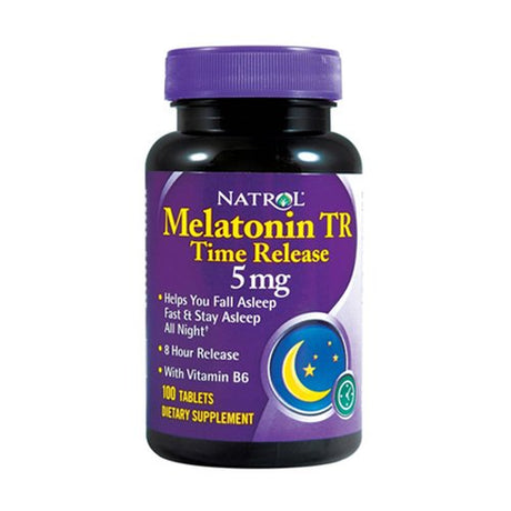 Natrol Melatonin Tr 5Mg Time Release Tablets - 100 Ea