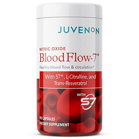 Juvenon Bloodflow-7 Nitric Oxide Supplement with Nitrosigine