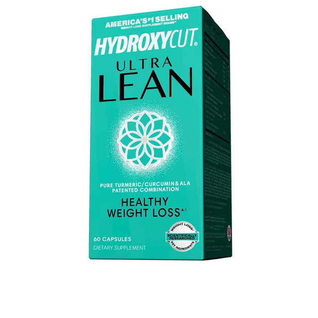 Hydroxycut Ultra Lean Healty Weight Loss Pure Turmeric & Curcumin 60 Ct *EN