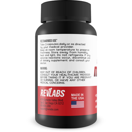 Mind Matrix by Revlabs - Nootropic Brain Supplement to Improve Memory, Focus & Clarity - 60 Capsules