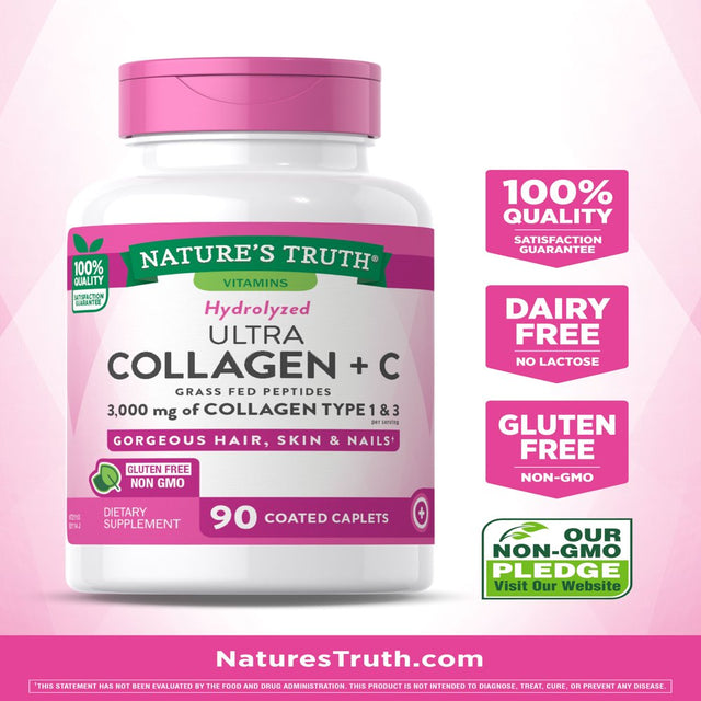 Hydrolyzed Collagen Peptides 3000Mg