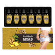 Ginger Essential Oil Belly Drainage Slimming Tummy Lymphatic Drainage Massage for Swelling and Pain Relief SPA Gua Sha