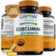 CURCUMIN+ - Turmeric Curcumin with Bioperine 95% Curcuminoids - Turmeric Curcumin Supplement for Brain, Heart & Joint Support - anti Inflammatory Supplement - Turmeric and Black Pepper - 60 Capsules