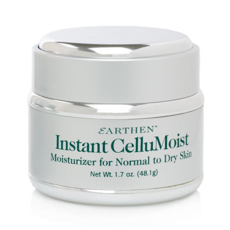 Earthen Skincare Instant Cellumoist Face Moisturizer for Normal and Dry Skin 1.7 Oz. Jar