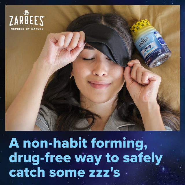 Zarbee'S Sleep 3Mg Melatonin Gummies, Natural Mixed Fruit Flavor, 60Ct