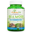 Nutreevit 100% Organic - Sea Moss + Bladderwrack + Burdock Powerful Superfood Formula (60 Count)