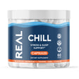 Real Vitamins Chill - Nootropic Anxiety & Stress Relief Capsules for Calm & Relaxation, 60 Count