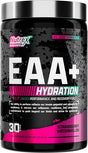 Nutrex Research EAA Hydration | Eaas + BCAA Powder | Muscle Recovery, Strength, Muscle Building, Endurance | 8G Essential Amino Acids + Electrolytes | Strawberry Watermelon 30 Serving