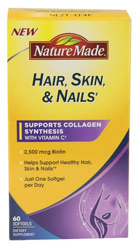 Nature Made - Hair, Skin, & Nails - 60 Softgels