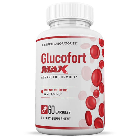 (2 Pack) Glucofort Max Advanced Formula 1295MG 120 Capsules