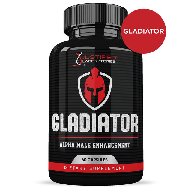 (2 Pack) Gladiator Advanced Men'S Health Formula 1484Mg 120 Capsules