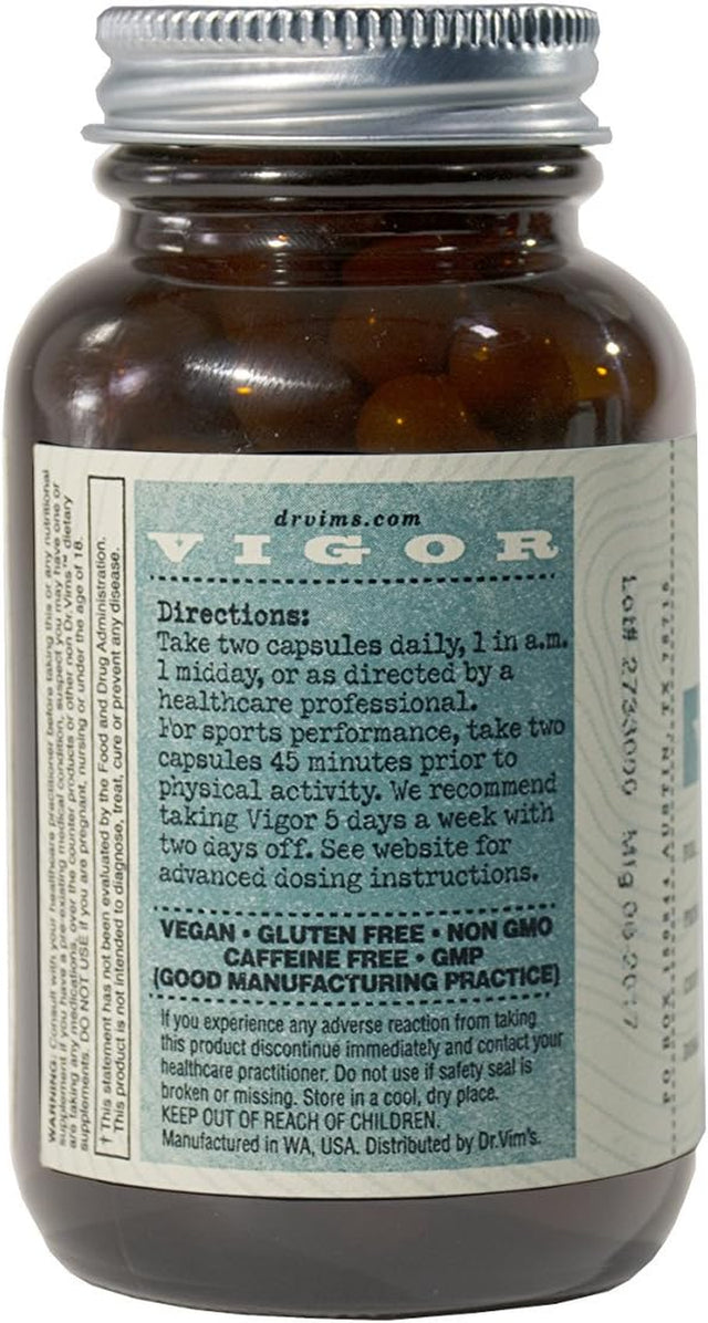 Dr. Vim'S Vigor & Yinergy (His and Hers Adaptogen Formulas for Men & Women) Increase Energy & Focus - Reduce Stress & Fatigue