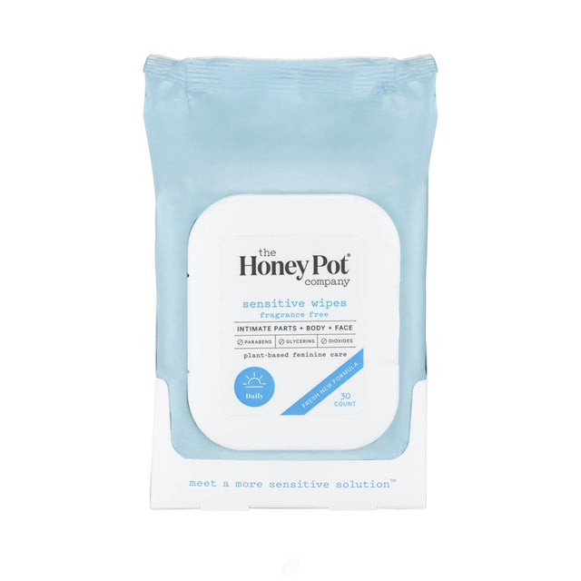 (2 Pack) the Honey Pot Company Feminine Wipes - Sensitive, 30 Count