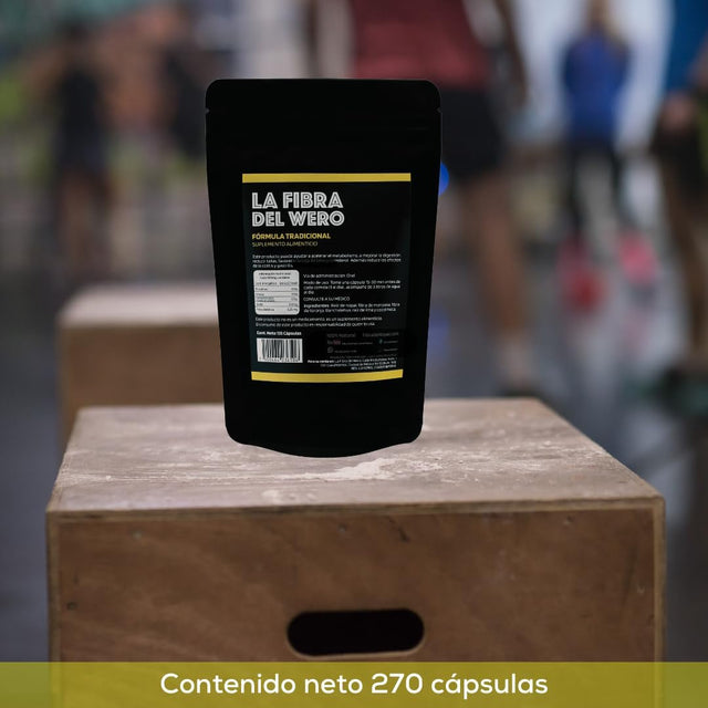 FIBRA DEL WERO | Cactus Fiber with Pink Grapefruit | 100% Natural Supplement | Package “Three Months”