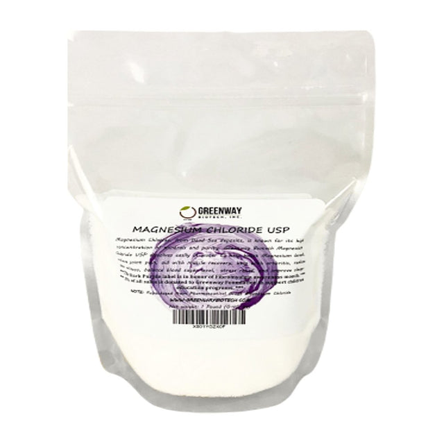 Greenway Biotech Magnesium Chloride USP - 1 Pounds