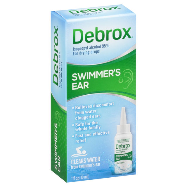 Debrox Swimmer’S Ear Drops, Ear Drying Drops for Adults and Kids, 1 Fl Oz