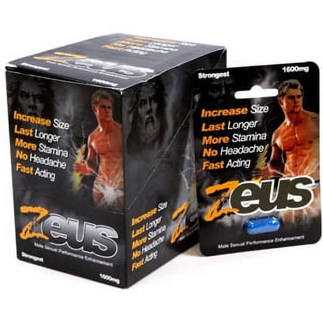 Zeus plus Male Supplement 1Pk Pill (25-DP)