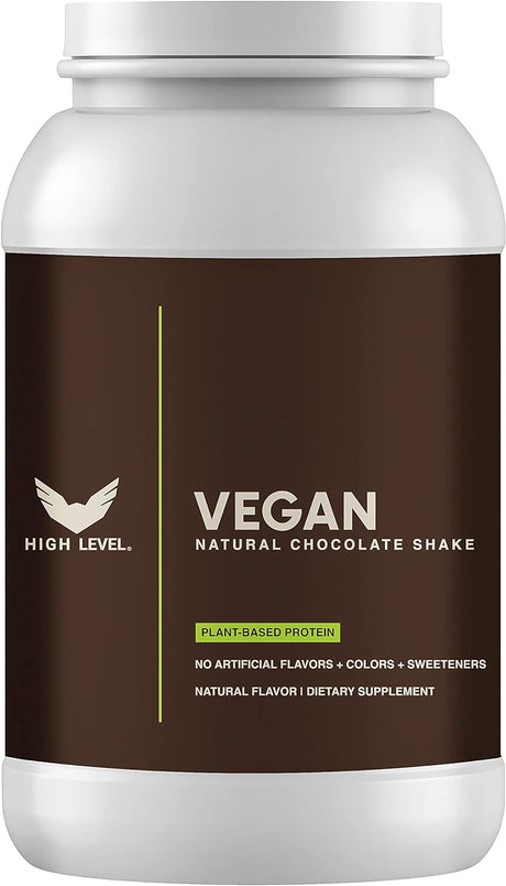 Vegan Protein Powder - Chocolate Shake, 20G Protein, 2 Lb, Plant Protein Blend from Pea, Brown Rice & Quinoa, No Artificial Additives, Enriched with MCT Oil and Antioxidants, Natural